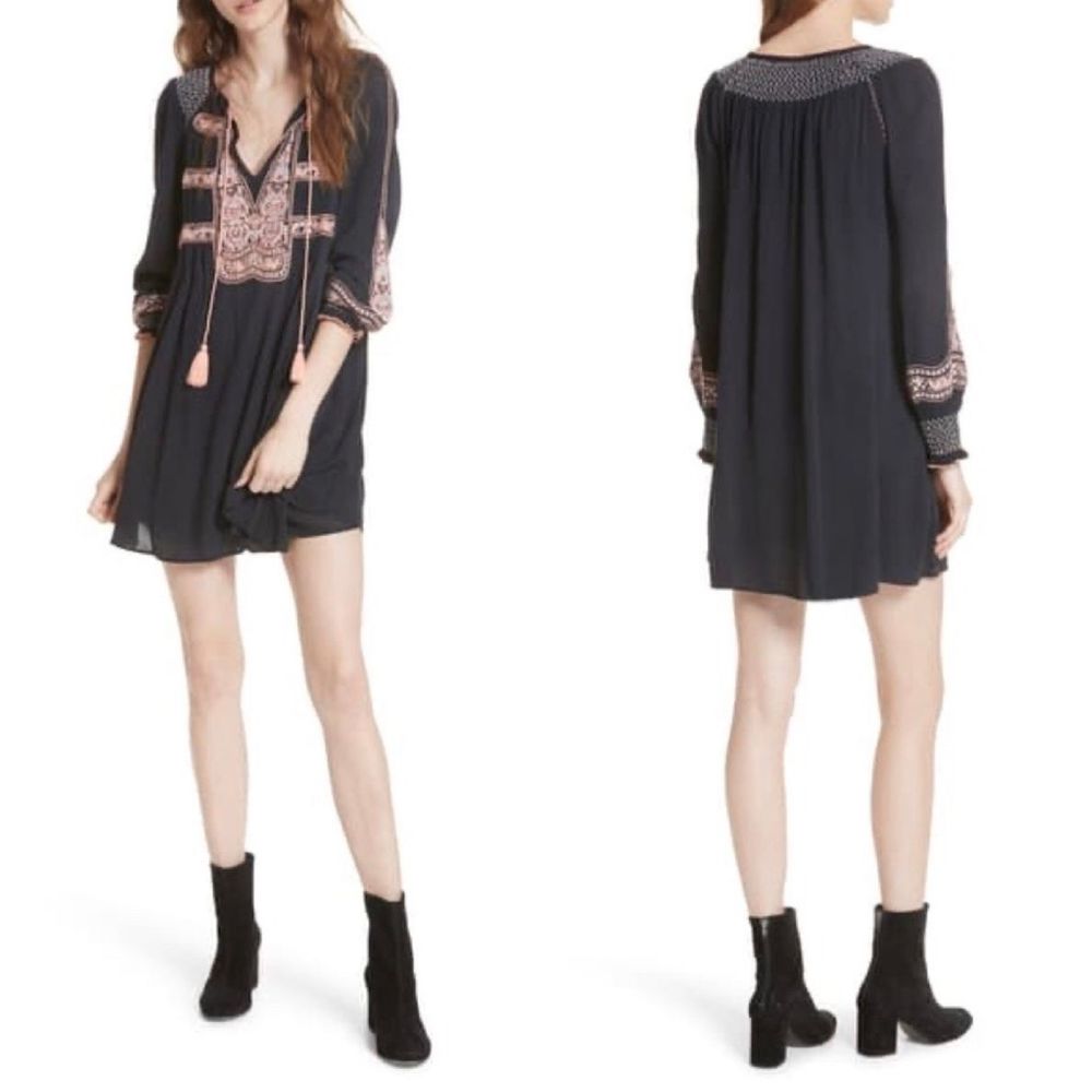 Free People Wind Willow Minidress Size Medium